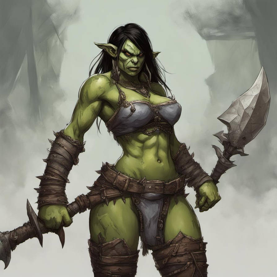 Sexy Woman Orc By Thobita3 On DeviantArt sexy-woman-orc-by-thobita3-on-deviantart