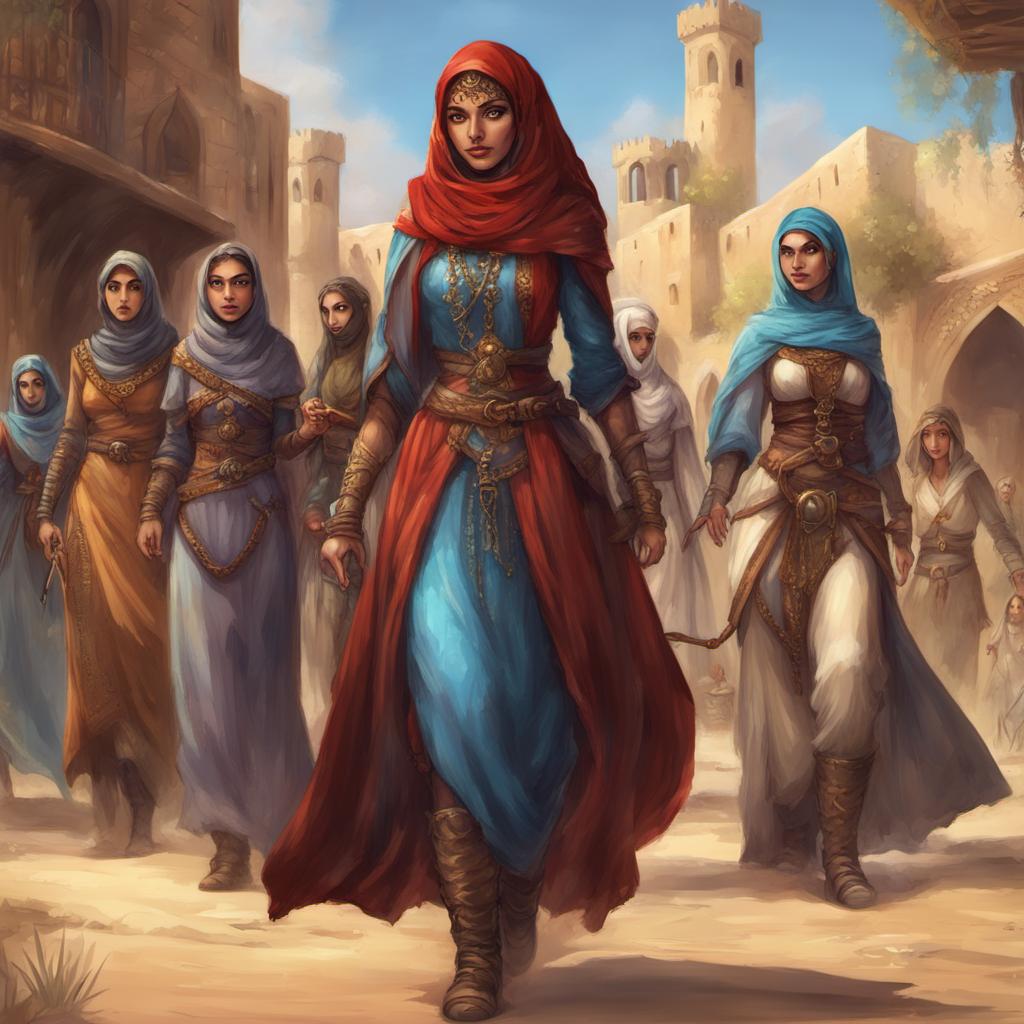 Medieval Arab Women by thobita3 on DeviantArt