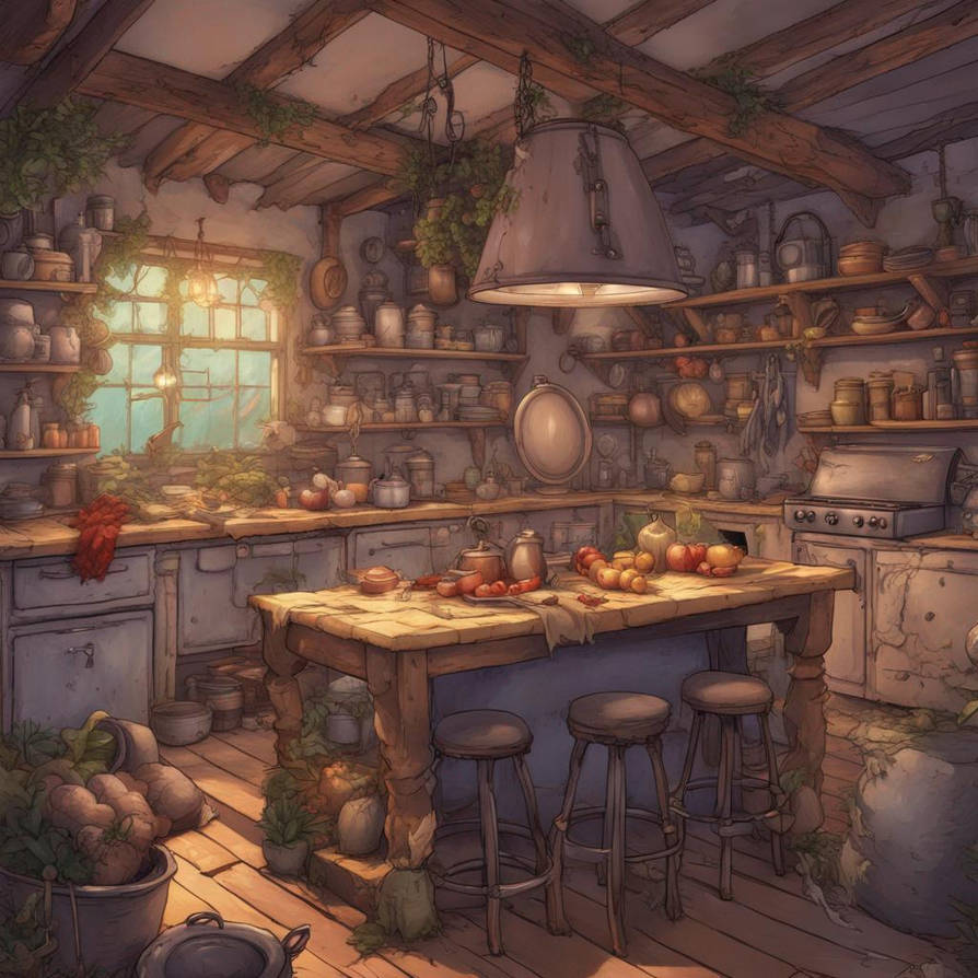 The Kitchen by thobita3 on DeviantArt