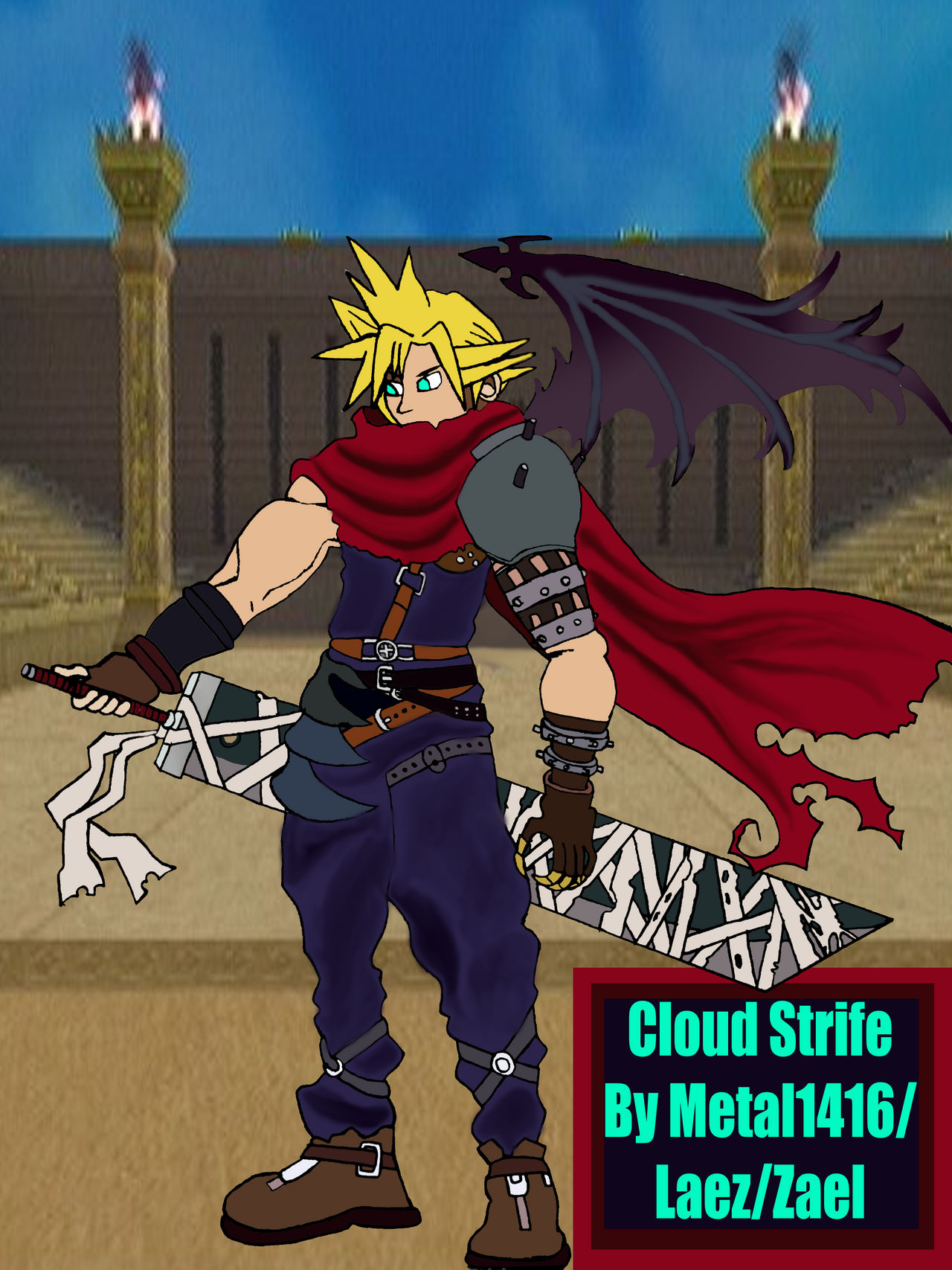 Cloud Strife on LightningXCloud DeviantArt