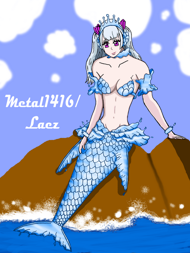 Noelle Silva Valkirie Mermaid form (black clover) by metal1416 on