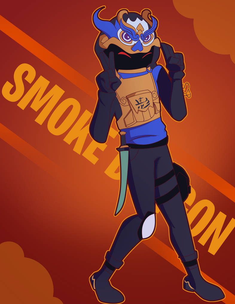 Fortnite Smoke Dragon Commission by superslothpants on DeviantArt