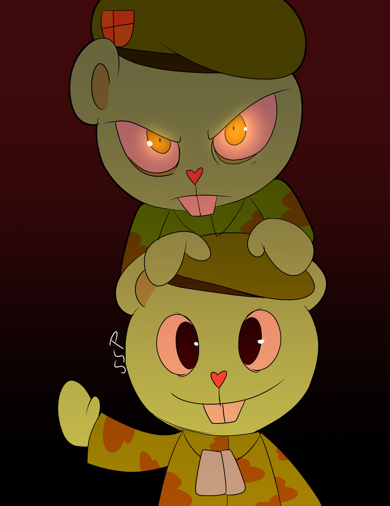 HTF: His Shadow by superslothpants on DeviantArt