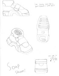 soap shoes sketches