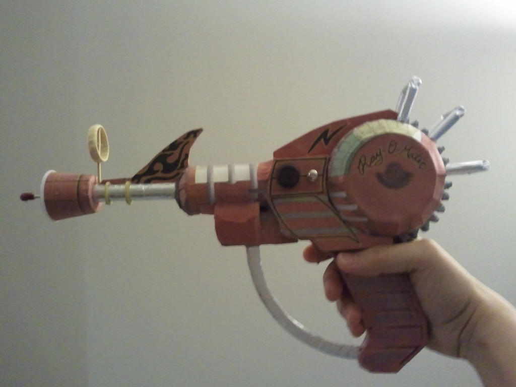 Paper Rpg Gun Call of Duty Ray gun Papercraft 2013-04-27 18.31 by amaro13 on DeviantArt