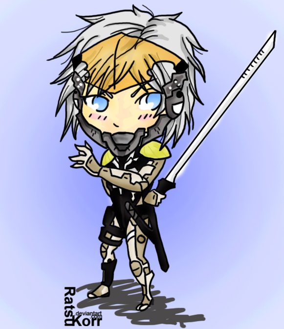 Chibi MGS4 Raiden