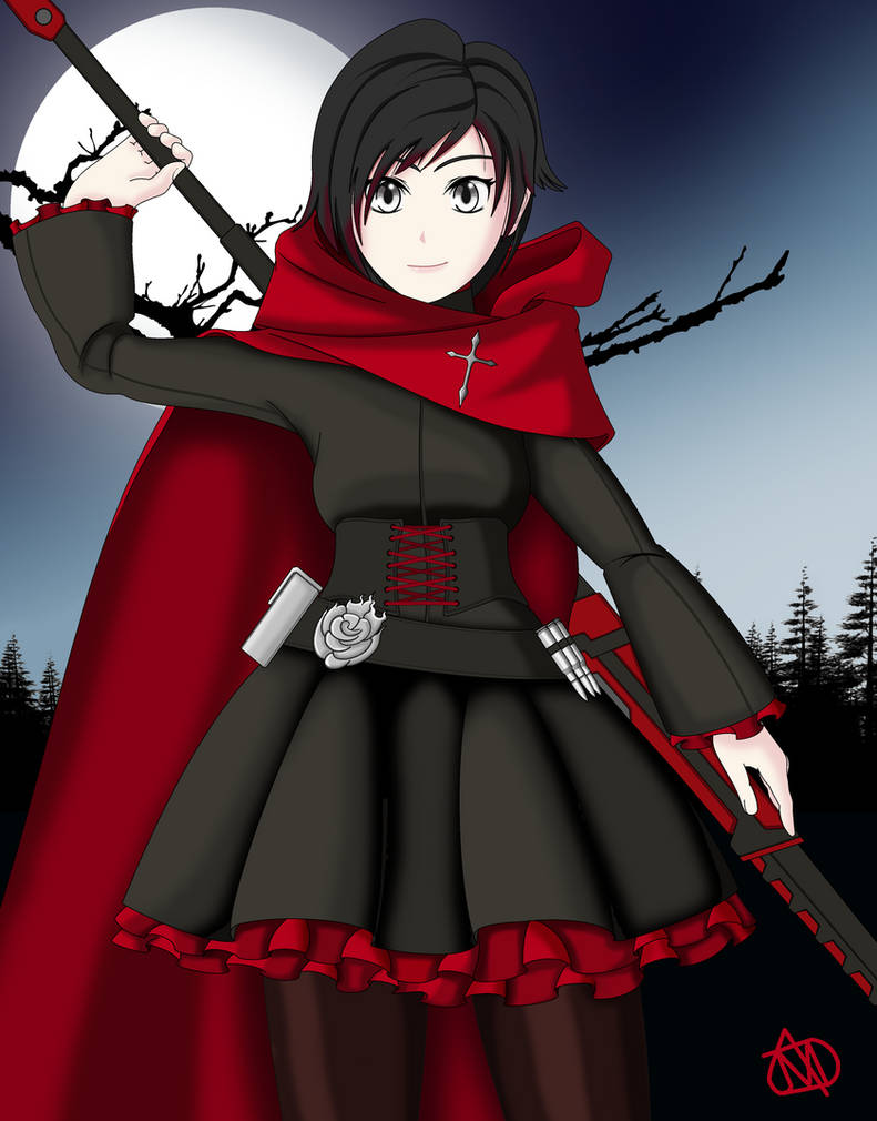 Ruby Roses Rwby Ruby Rose (RWBY) by wind2800 on DeviantArt