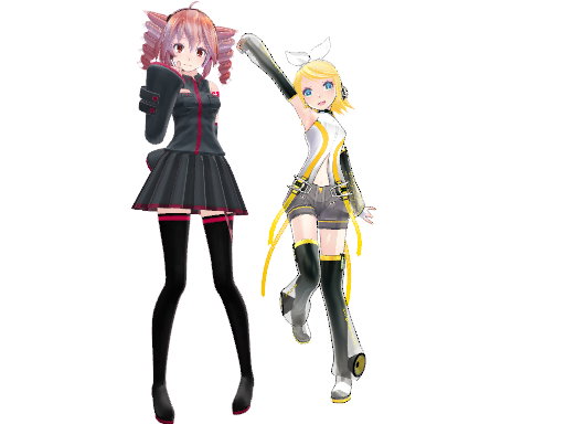 Tda Rin Mmd MMD Teto and Rin (TDA) by Vocal-Utau on DeviantArt