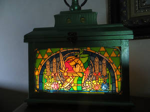 zelda minish cap stained glass lantern