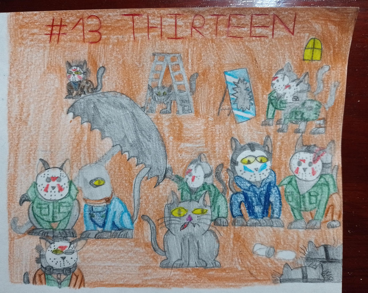 Day 13 Lin Deviantart El Drawtober - day 13 - Thirteen by gatito2407 on DeviantArt