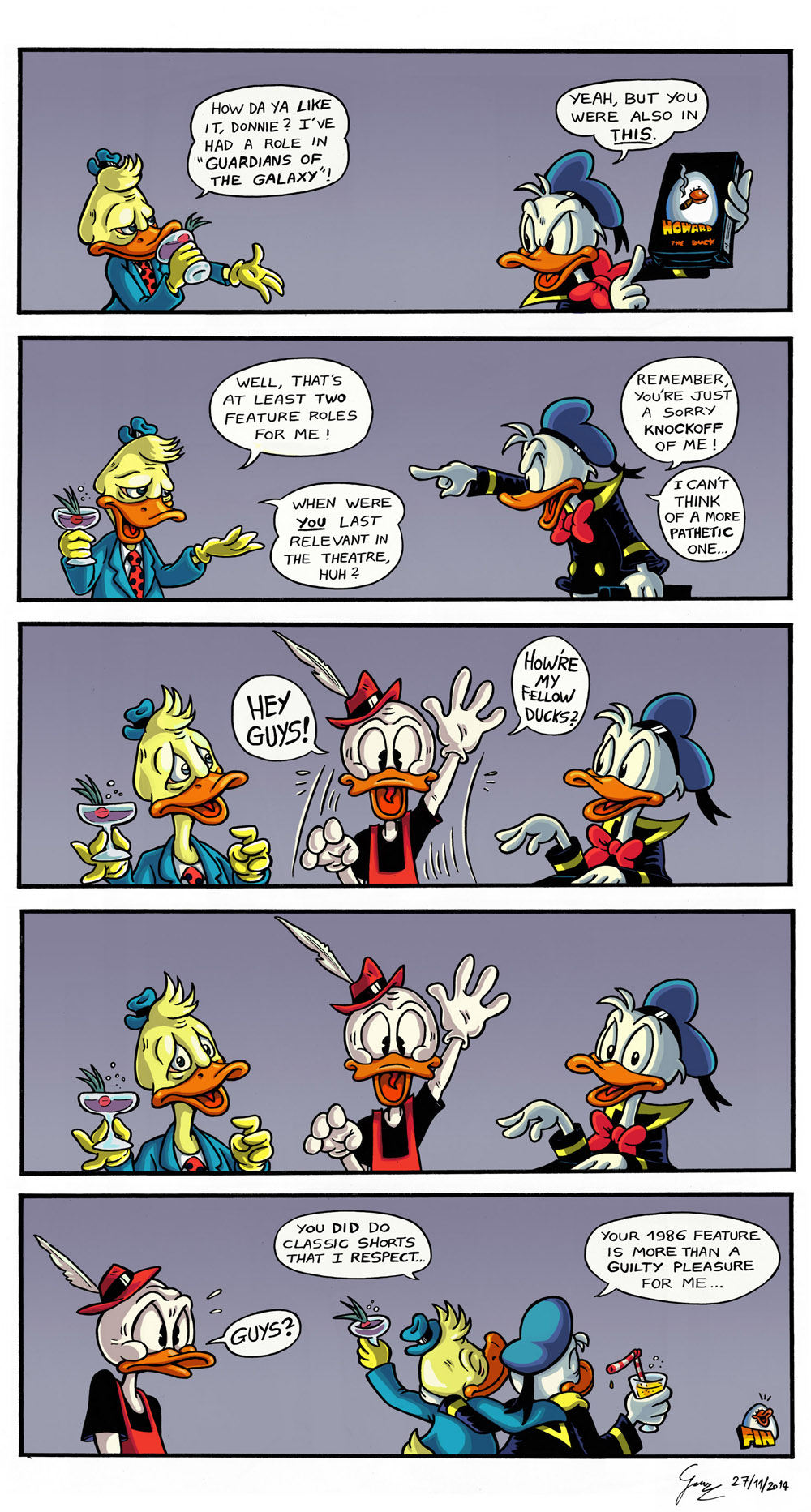 Howard the Duck and Donald Duck