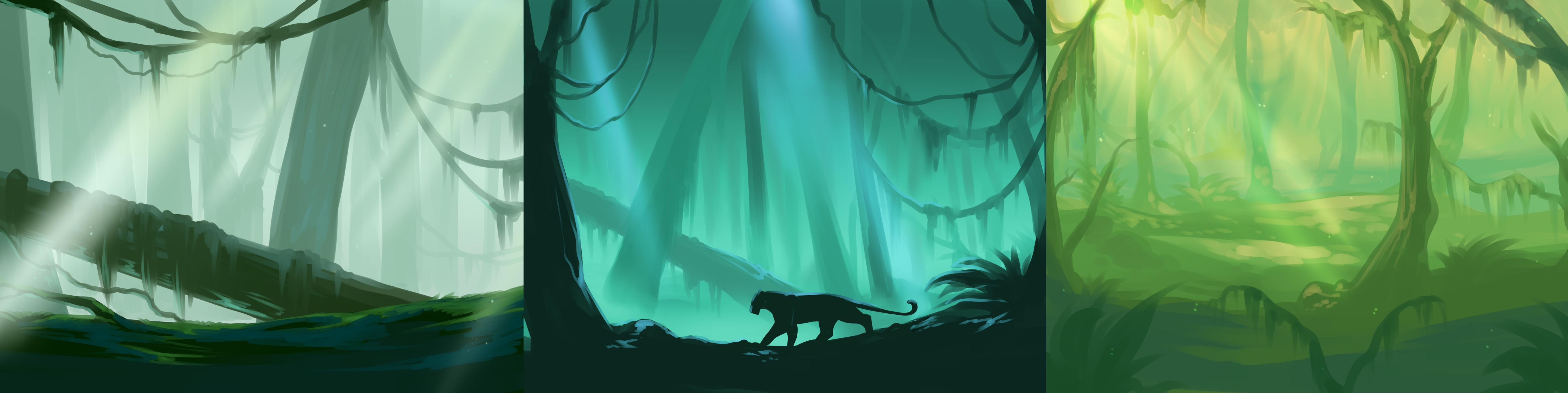 Jungle Speedpaints