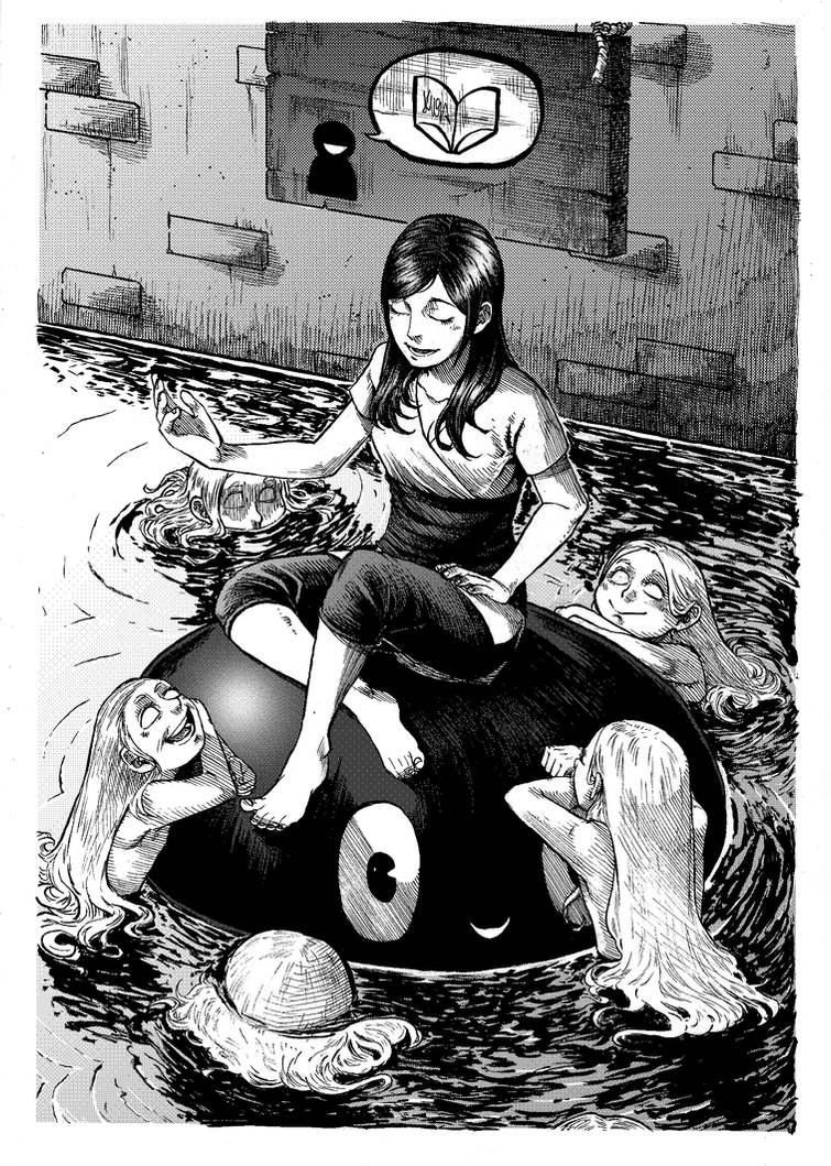 Siren's Tale - INKTOBER #06 by KuraKaminari Siren's Tale - INKTOBER #06 by KuraKaminari