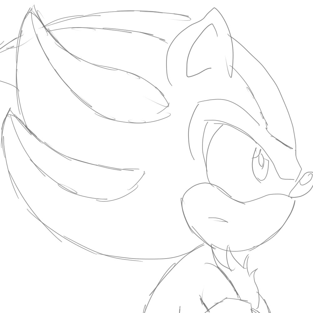 Shadow The Hedgehog Comic WIP