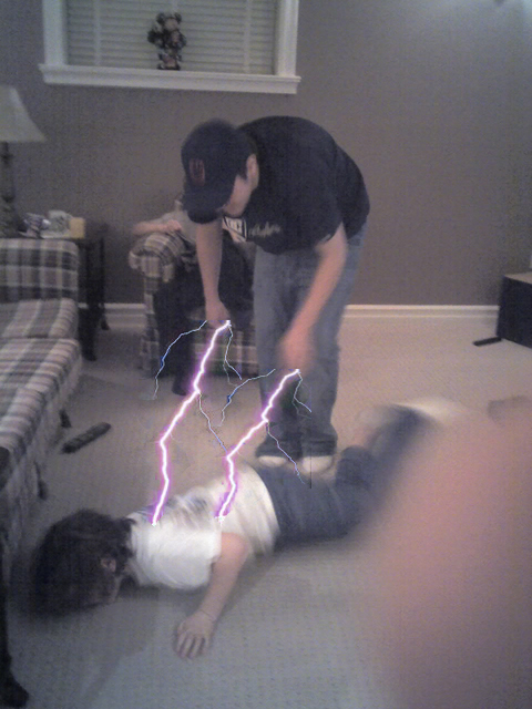 Little kid Electrocution