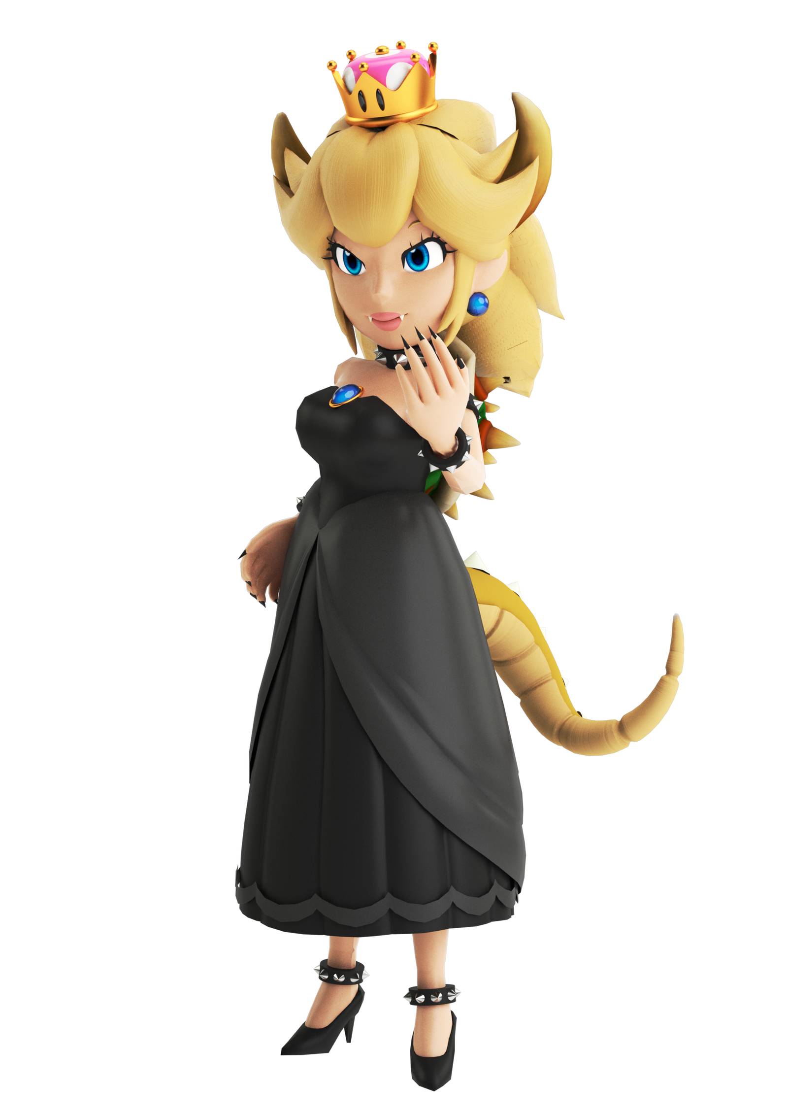 Bowsette Rp Render Bowsette by WinderBlitz on DeviantArt