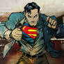 Superman colored