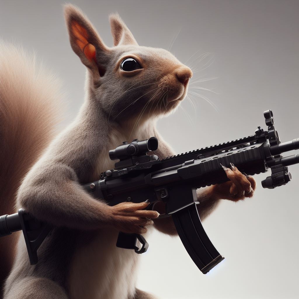 Squirrel With A Gun By Mrpsycho2000 On DeviantArt squirrel-with-a-gun-by-mrpsycho2000-on-deviantart
