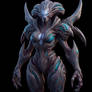 Female Alien Creature Design 02