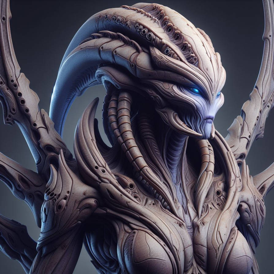 Female Alien Creature Design 09 by mrpsycho2000 on DeviantArt