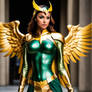 Jamie Gray Hyder as hawkgirl 01