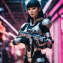 Bai-Ling cybernetic cyberpunk soldier 010