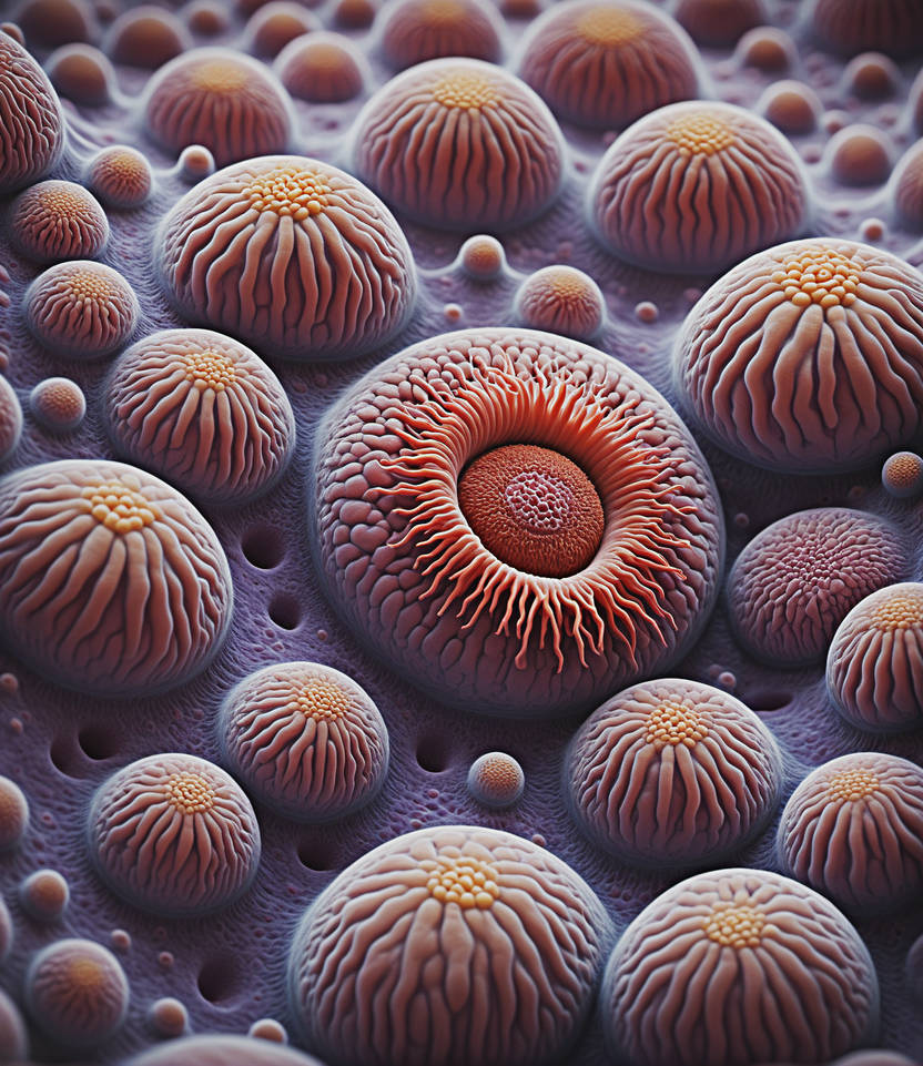 High Quality Microscopic Lifeforms Growing On A A by mrpsycho2000 on ...
