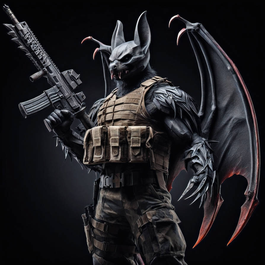 Bat Humanoid Soldier 02 by mrpsycho2000 on DeviantArt