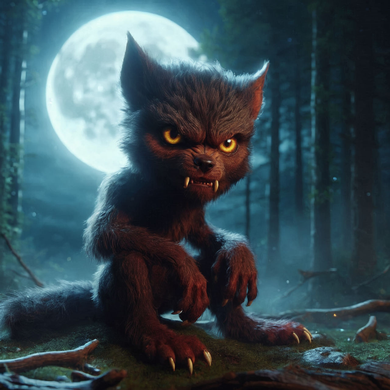 Small Werewolf 001 by mrpsycho2000 on DeviantArt