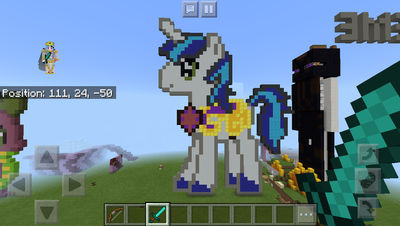 Shining Armor (Minecraft Pixel Art) by MinePonyDash on DeviantArt