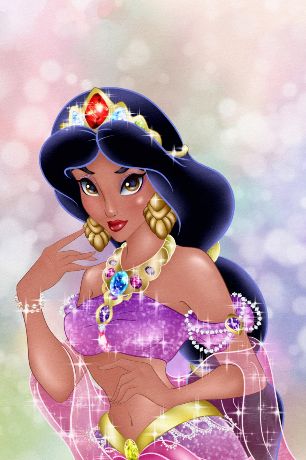 Jasmine. (OPEN COMMISSION) by Buclena on DeviantArt