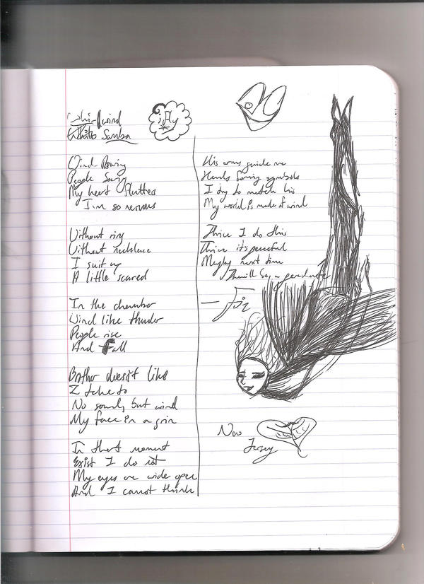 Whirlwind Samba Notebook Page by Chitter-Box-Kat on DeviantArt