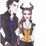 Modern Maleficent and Diaval