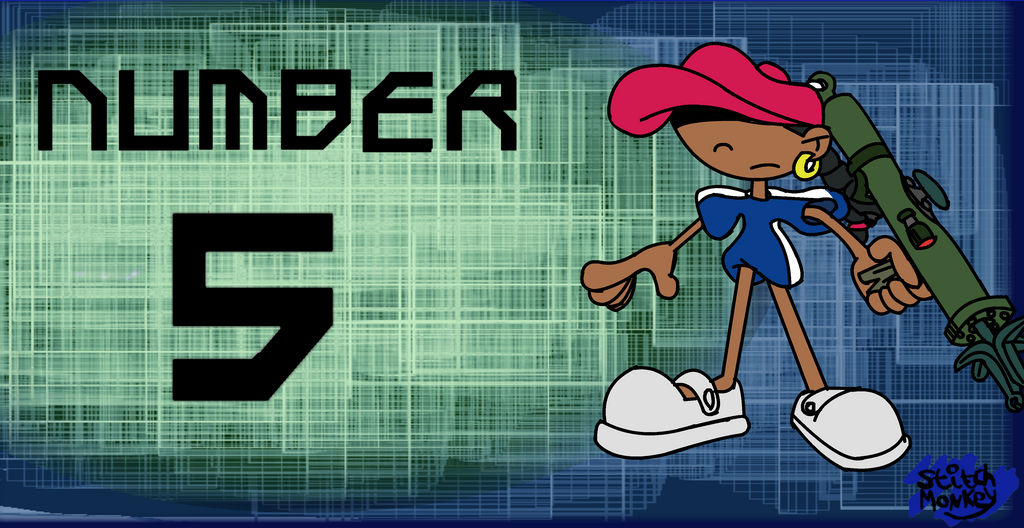 Number 5 Knd Codename Kids Next Door By Stitchmonkey On
