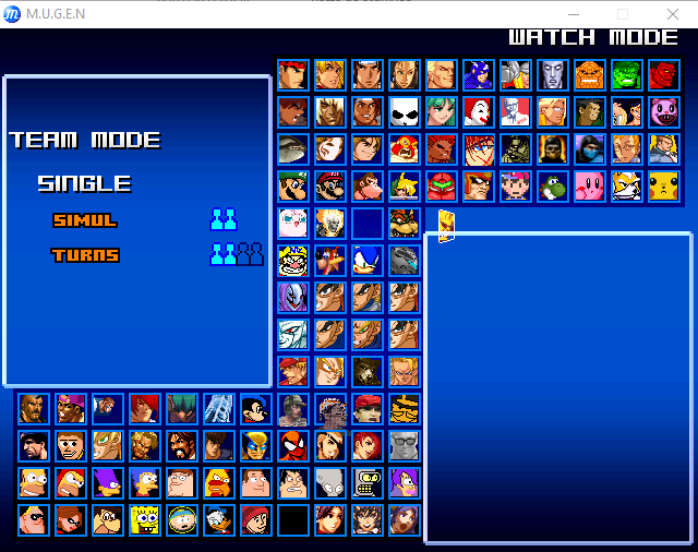 Mugen Roster 7/8/13 by Zobbes on DeviantArt