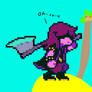 Susie (deltarune) On A Island