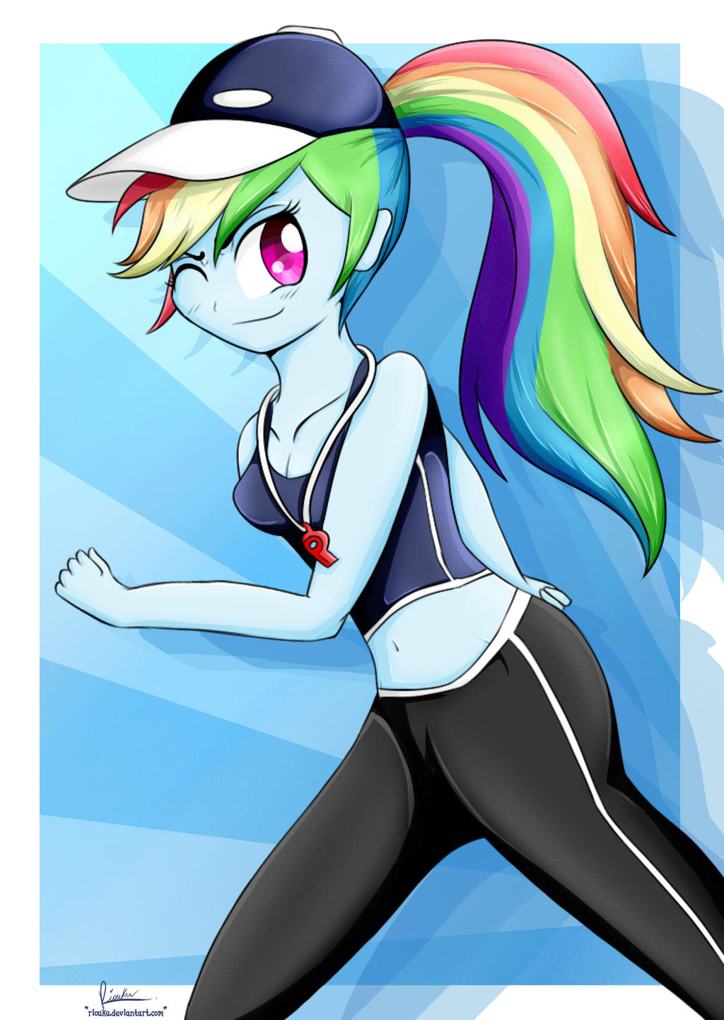 Dash Works Deviantart Rainbow Dash by riouku on DeviantArt