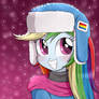 Cute Girl Rainbow Dash