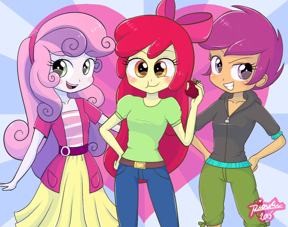 Cutie Mark Crusaders by riouku on DeviantArt