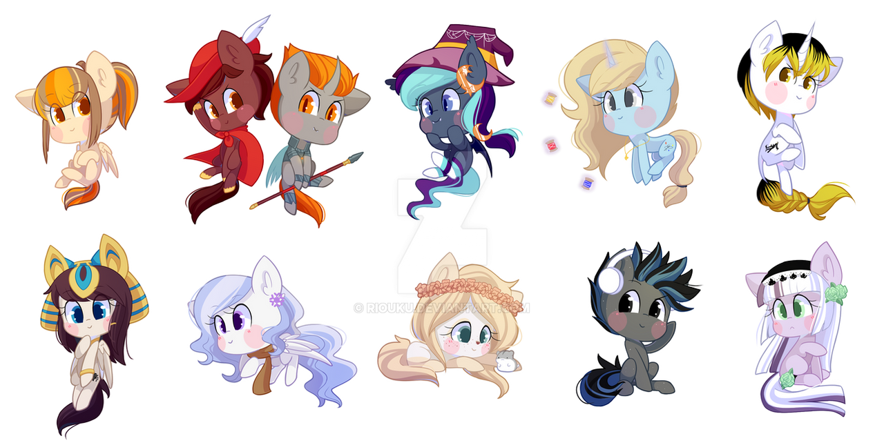 [C] Chibi pony pack 1