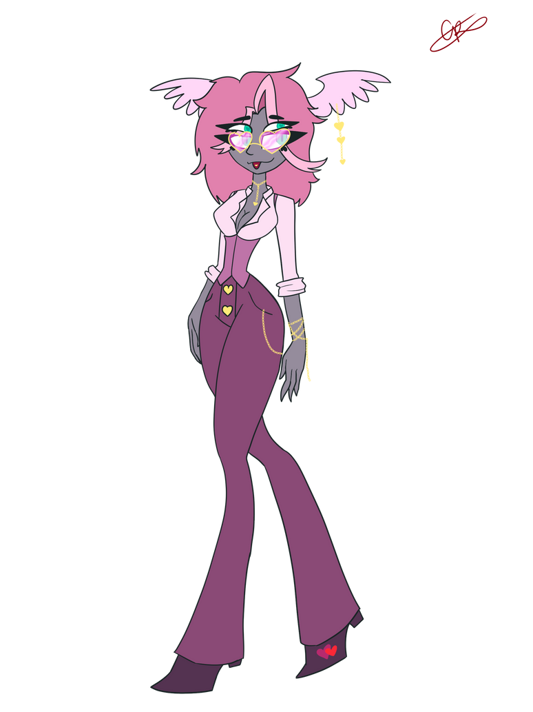 Angel oc by ColaWoof on DeviantArt