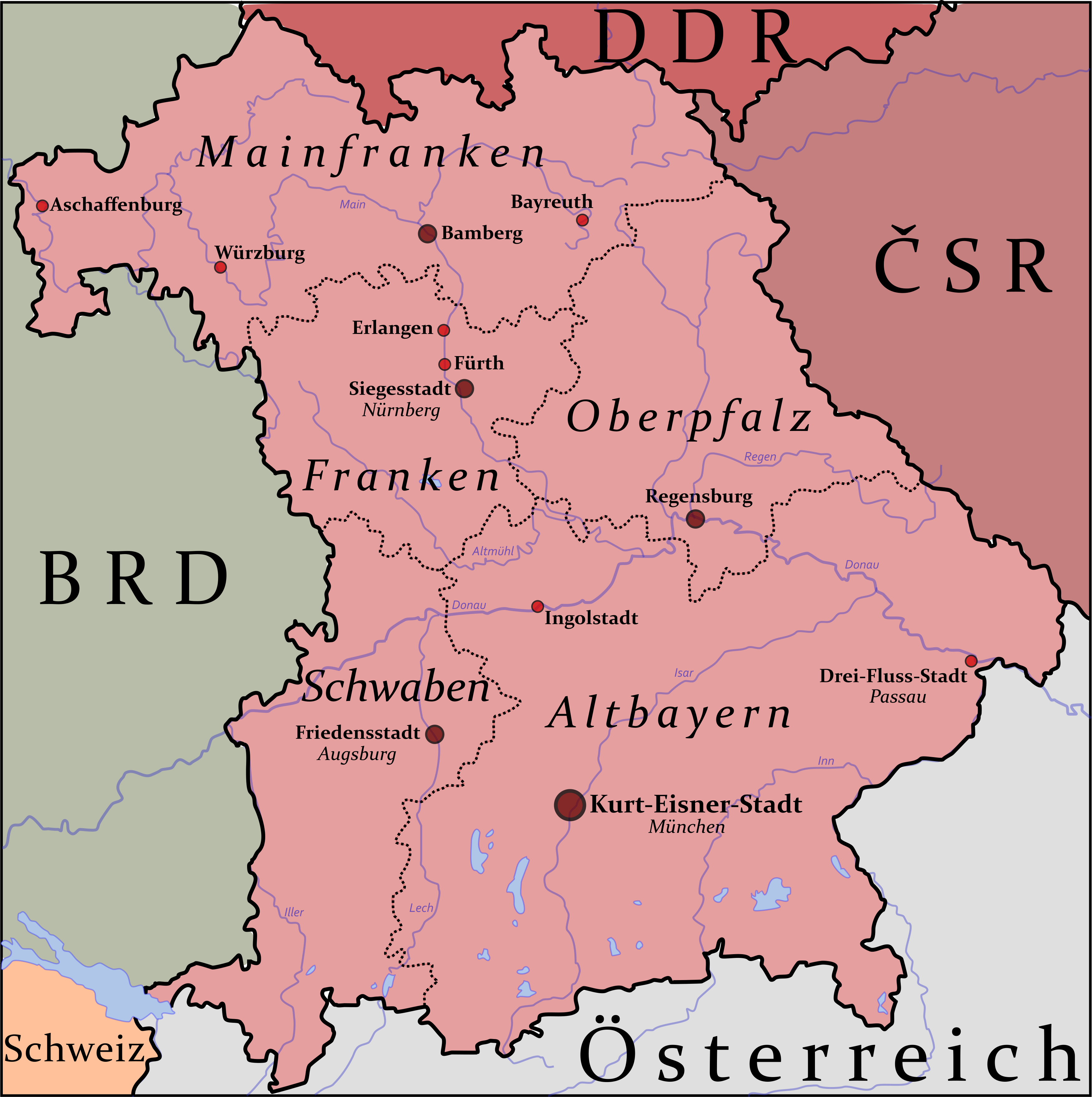 Bayerische Demokratische Volksrepublik (1949-1992)