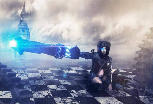 Black Rock Shooter Cosplay Composite 