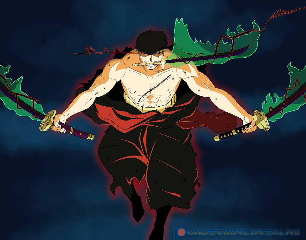 Zoro King Of Hell By HadesDracion On DeviantArt zoro-king-of-hell-by-hadesdracion-on-deviantart