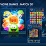 Iphone Game : Match 3d