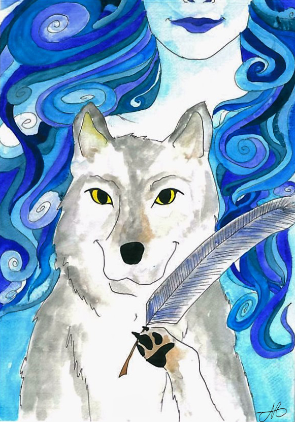 Wolf and wind