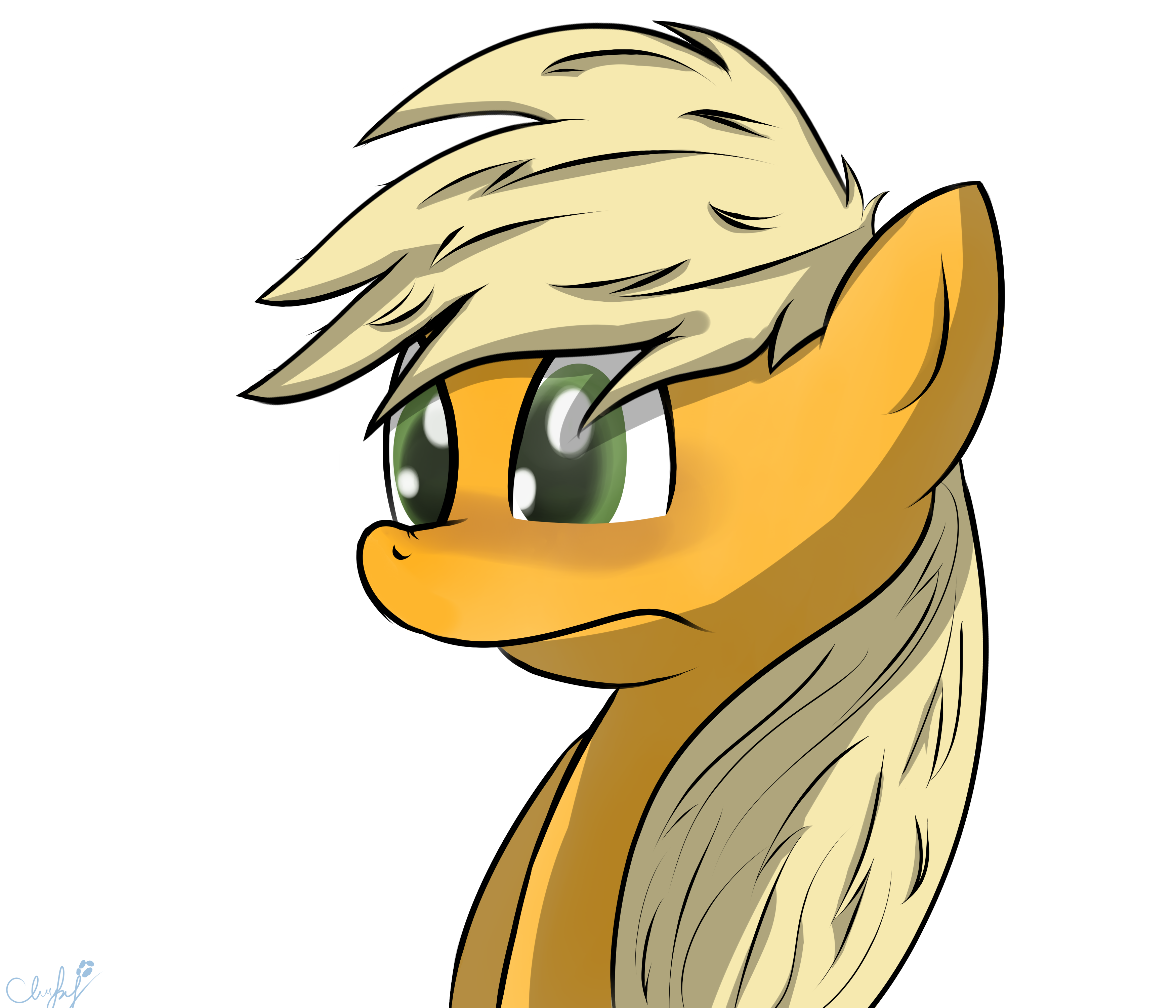 Apple Jack embarassed