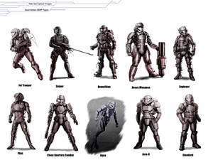 Halo - Insurrection ODST variants