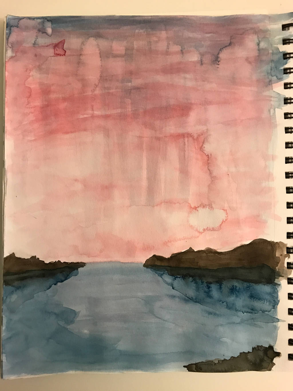 water sunset by XanderGirl96