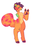 Pumpkin Tiger Gift Art By Reggiehedgie-dcg0piv by XanderGirl96
